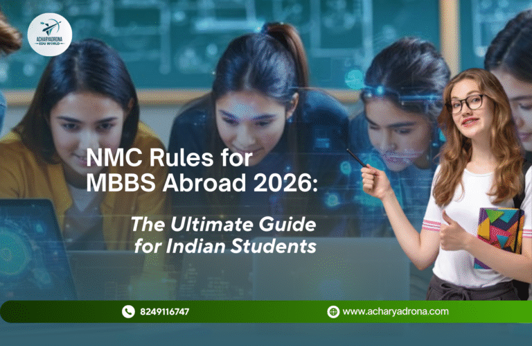 NMC Rules for MBBS Abroad 2026: The Ultimate Guide for Indian Students