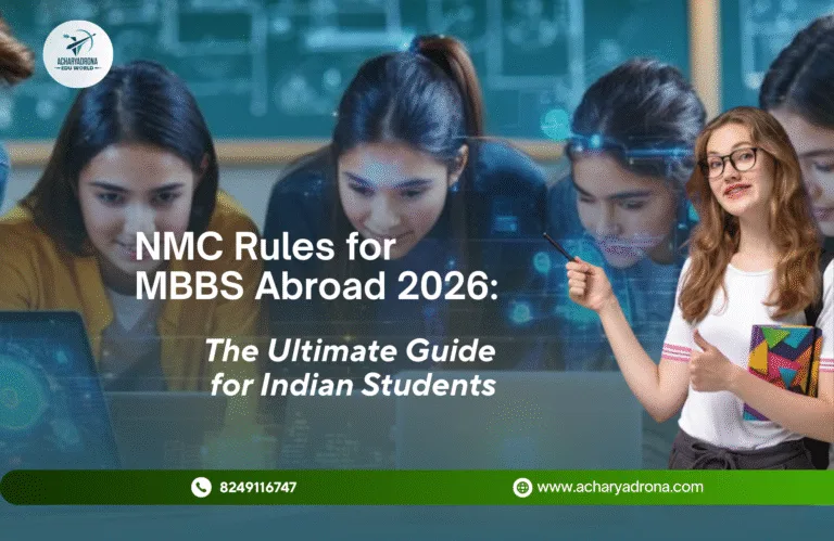 NMC Rules for MBBS Abroad 2026: The Ultimate Guide for Indian Students
