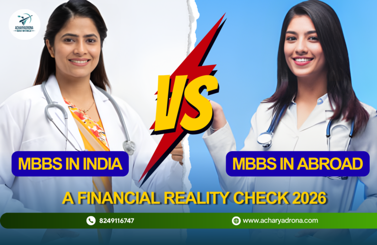 MBBS in India VS MBBS in Abroad: A Financial Reality Check (2026)