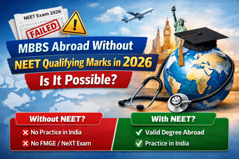 Study MBBS Abroad Without NEET 2026 – Is it Possible for Odisha Students?