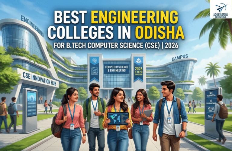 Best Engineering Colleges in Odisha for B.Tech Computer Science (CSE) in 2026