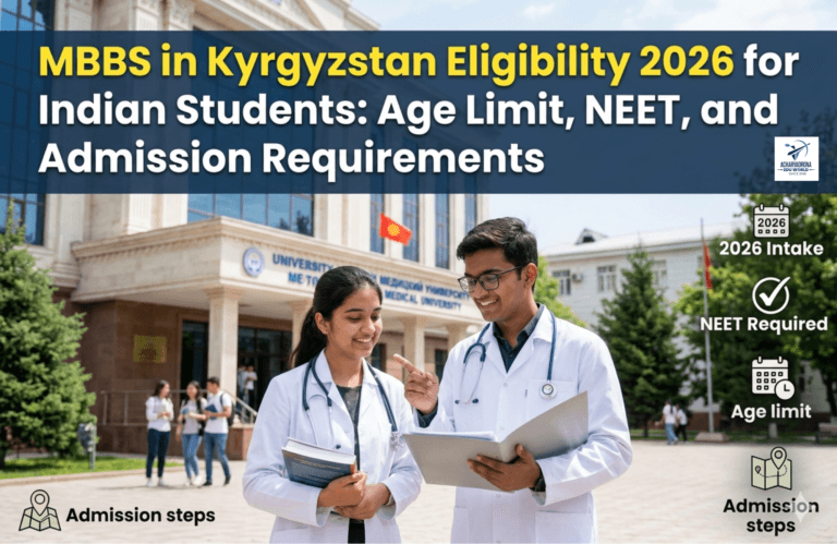 MBBS in Kyrgyzstan Eligibility 2026 for Indian Students: Age Limit, NEET, and Admission Requirements