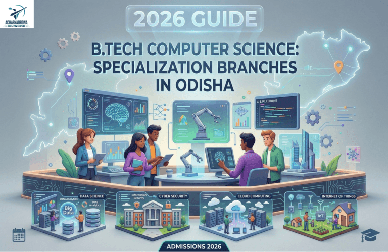 B.Tech Computer Science with Specialization Branches Available in Odisha (2026 Guide)