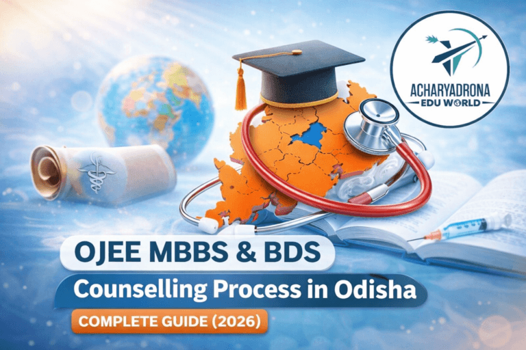 OJEE MBBS & BDS Counselling Process in Odisha – Complete Admission Guide (2026)