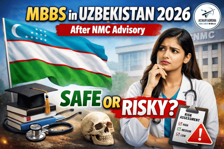 NMC Advisory April 2026: Is MBBS in Uzbekistan Still Safe for Indian Students?