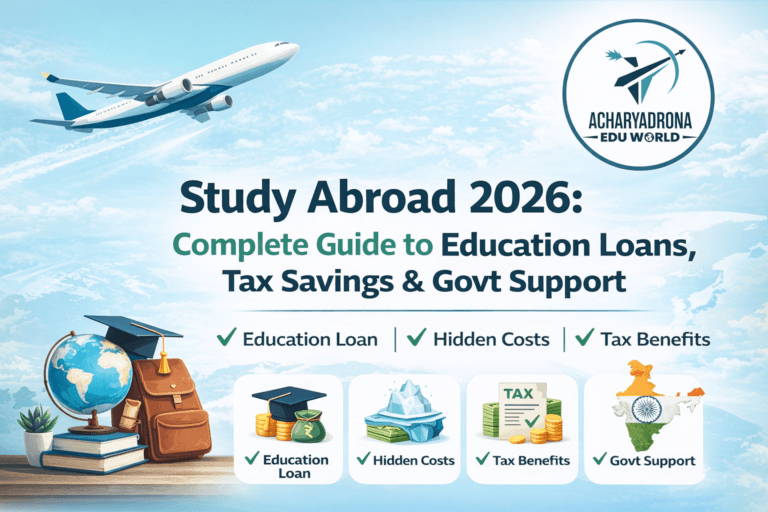 Study MBBS Abroad 2026: The Complete Guide to Education Loan, Tax Benefits & Govt Support