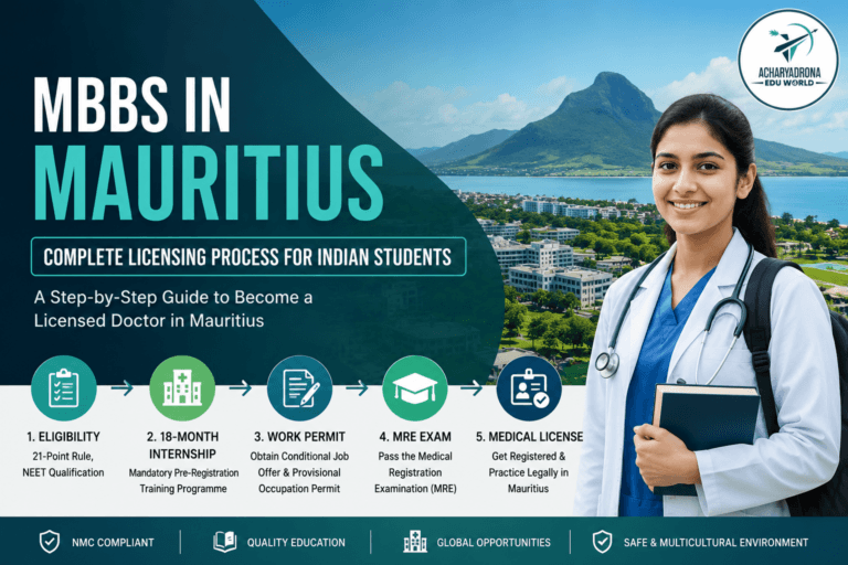 MBBS in Mauritius 2026: Complete Medical Licensing Process for Indian Students