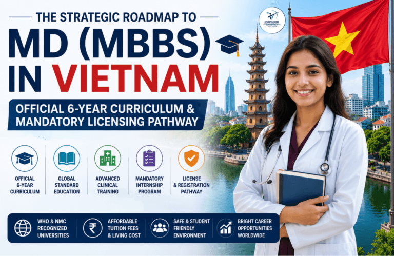 The Strategic Roadmap to MD (MBBS) in Vietnam: Official 6-Year Curriculum & Mandatory Licensing Pathway